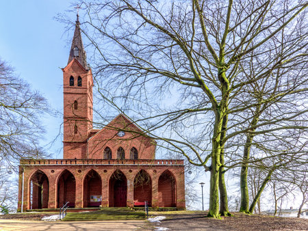 Kirchengemeinde Seebad Heringsdorf Usedom Churchの写真素材