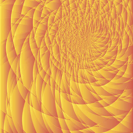 Very beautiful abstract background of fractal orange.のイラスト素材