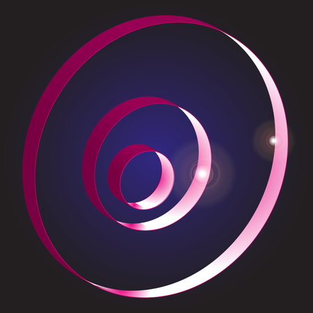 Beautiful abstract background consisting of colored translucent ellipses with gradient fill.