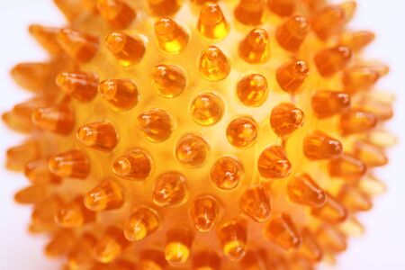 Dimpled orange ballの写真素材