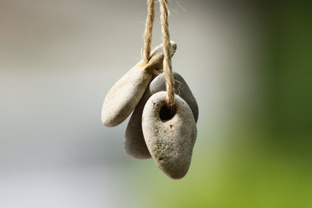 hanging stones