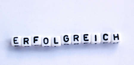 letter cubesの写真素材