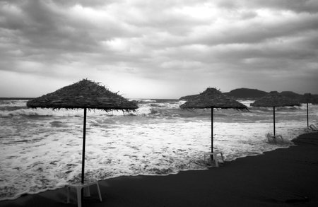 The Wrath of Poseidonの写真素材