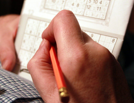 solve Sudokuの写真素材