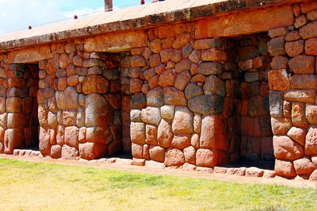 Chinchero in the Peruvian Andesの写真素材