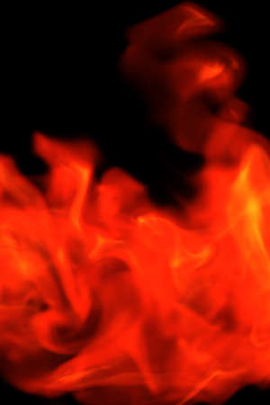 burning red flameの写真素材