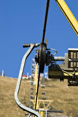 Pendant road on a survey placeの写真素材