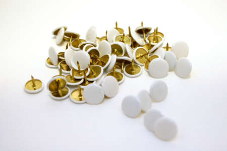 Drawing and office pinsの写真素材