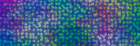 Colorful abstract banner witch gradients, tonal transitions and cubes.の写真素材