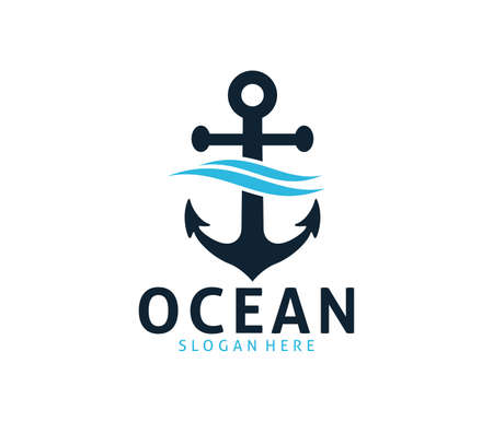 nautical navy cruise  designのイラスト素材