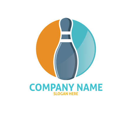 Bowling sport image icon illustrationのイラスト素材