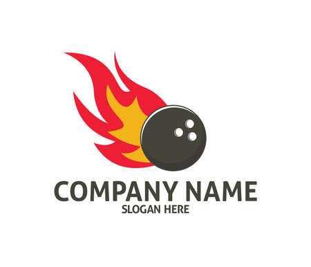 Bowling sport image icon illustrationのイラスト素材