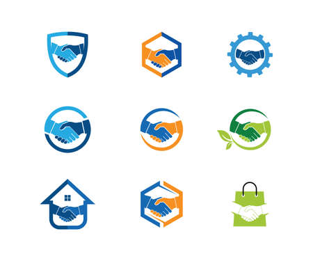 geek nerd programmer gamer vector logo design templateのイラスト素材