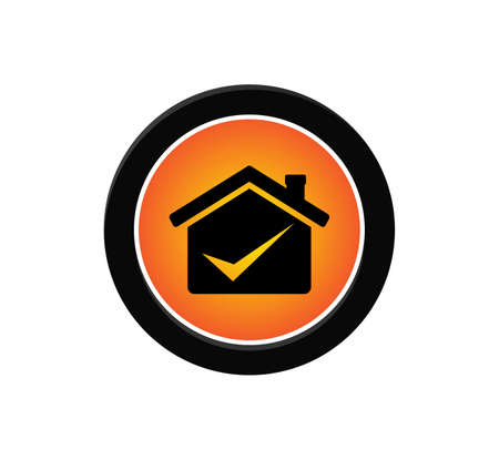 professional business deal house icon vector logo design templateのイラスト素材