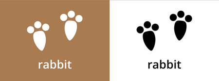 paw print trail icon. foot print track icons vector set. Black and white. Isolated vector illustration. Paw silhouette.のイラスト素材