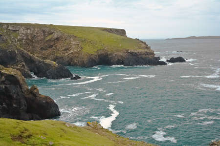 Rocky welsh coveの写真素材