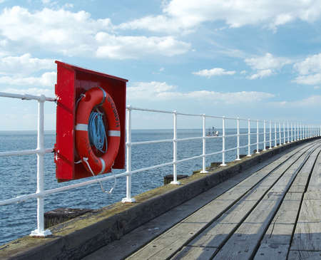 Whitby Pierの写真素材