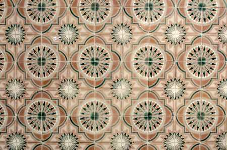 Lisbon ceramic tiles. Azulejos fashion interior design tiles