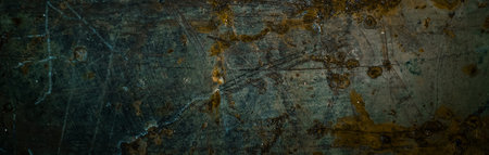 Bunner of rusty metal surface. Background texture of dirty rusty metal surface.