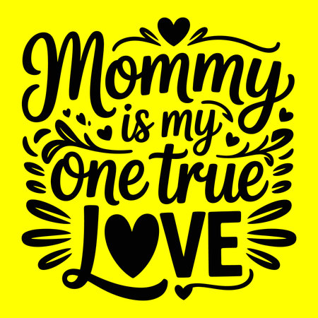 Romantic quote about love. Hand drawn typography poster. Vector illustration.のイラスト素材