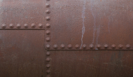 metal background with rivetsの写真素材
