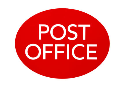 Post office sign