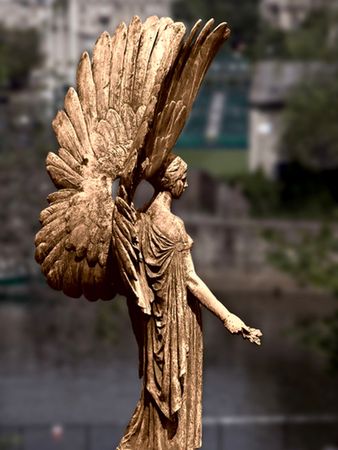 The Peaceful Angelの写真素材