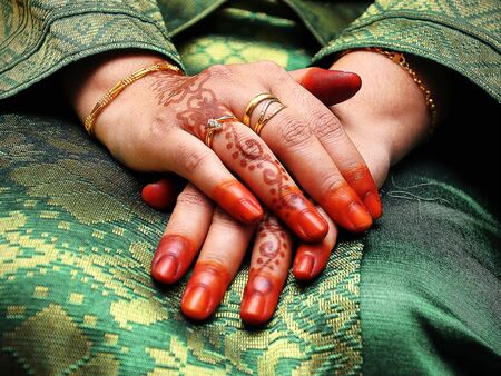 Hand Artの写真素材