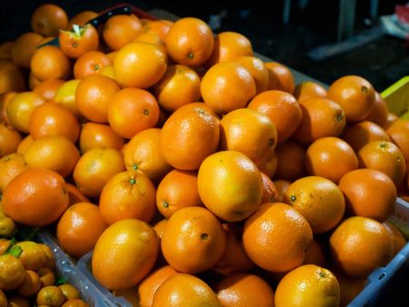 Orange for Saleの写真素材