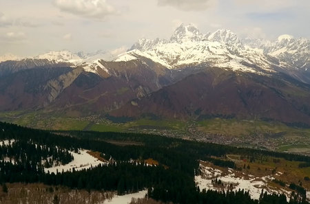 Mountains of Georgiaの写真素材