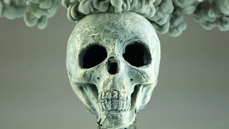 anti-tobacco advertisingの写真素材