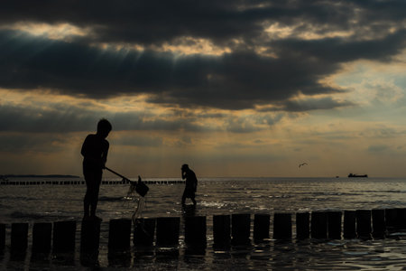kids at the beach
