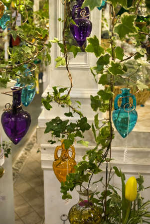 PHILADELPHIA - MARCH 12: Various floral displays at the international Flower Show in Philadelphia Pa on March 12, 2011.のeditorial素材