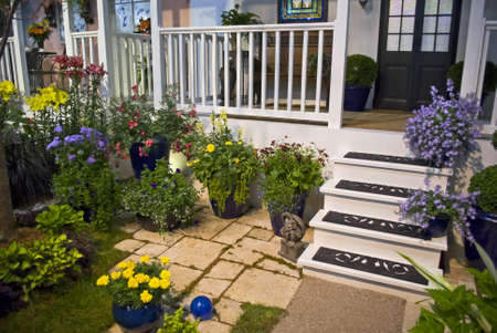 PHILADELPHIA - MARCH 12: Various floral displays at the international Flower Show in Philadelphia Pa on March 12, 2011.のeditorial素材