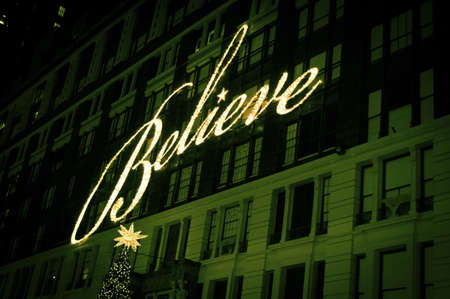 NEW YORK - DECEMBER 14: Macy's located in Herald Square as seen during the holidays on December 14, 2012 in New York City.のeditorial素材