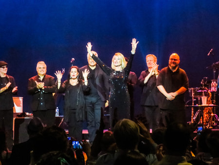 Olivia Newton John live at the Count Basie Theater in Red Bank NJ on April 12 2017.