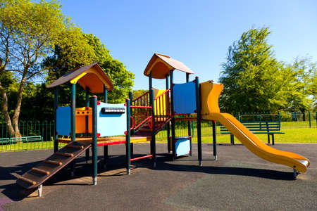 A colourful slideの写真素材