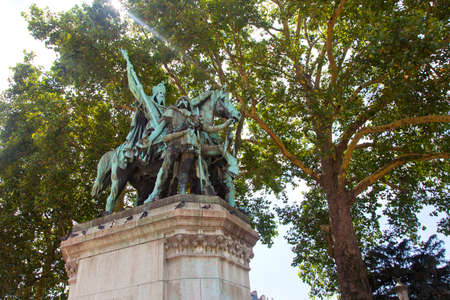 One of monuments in Parisの写真素材