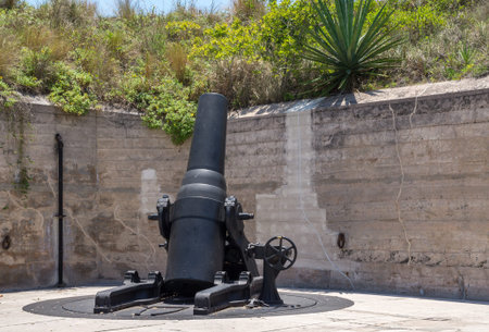 Fort de Soto Mortar, Florida, United Statesのeditorial素材