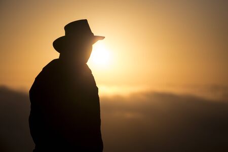 ranger silhouetteの写真素材