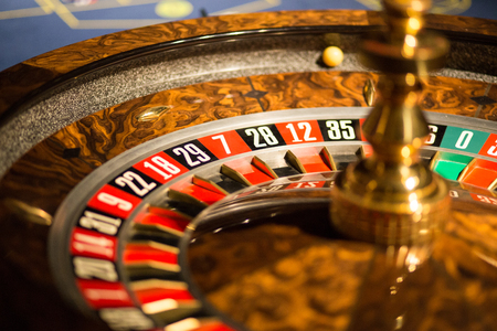 roulette wheelの写真素材