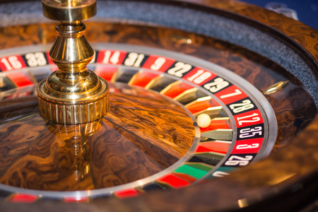roulette wheelの写真素材