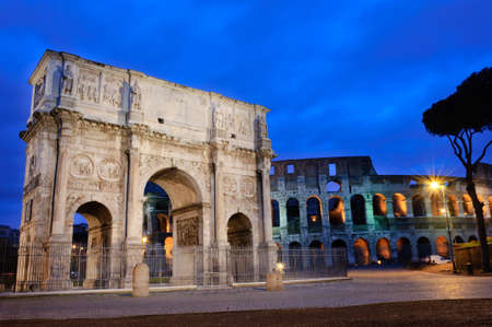 Arch of Constantineの写真素材