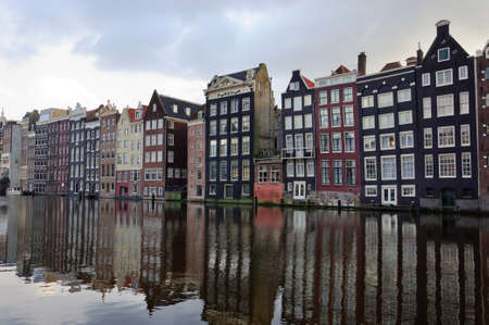 Classic Amsterdam architecture, the Netherlandsの写真素材