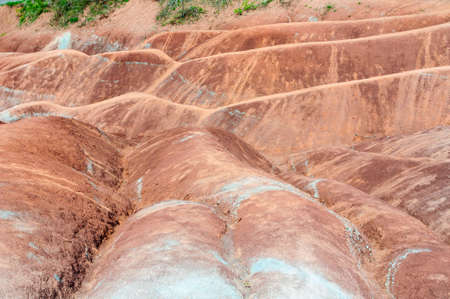 Cheltenham Badlands, Ontario, Canadaの写真素材