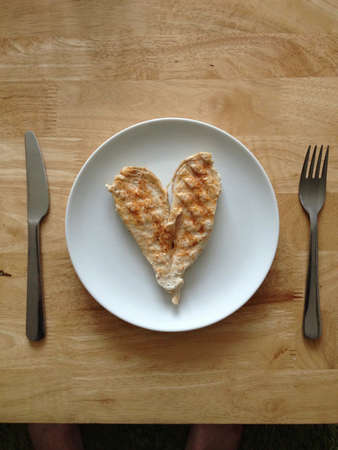 Heart shaped chickenの素材