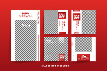 Fashion Social Media post template with gradient  Free Premium Vector