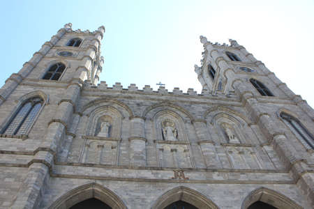 Notre Dame Cathedral -Montrealの写真素材