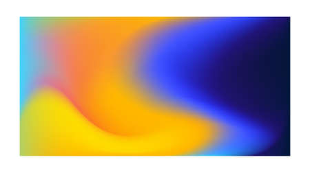 Abstract background. wave vibrant color. Trendy abstract cover. Futuristic design poster. Fluid flow. Colorful gradient. Vector.のイラスト素材