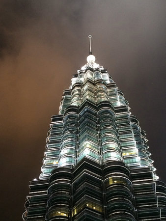 Petronas tower close view